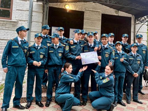 В Тетюшском колледже гражданской защиты первокурсники прошли испытания