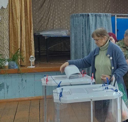 Жительница Тетюш проголосовала за процветание государства