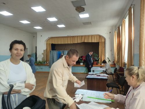 Семья Таймановых из Тетюш проголосовала на выборах в Госдуму всем составом