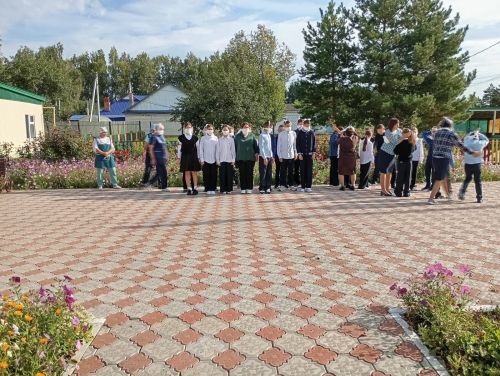 В Бакрчинской школе Тетюшского района провели учебную эвакуацию по пожарной безопасности