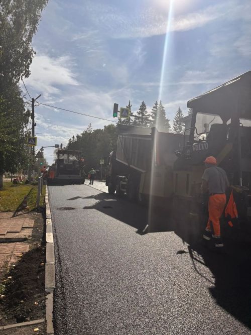 В Тетюшах обновляют улицу Свердлова