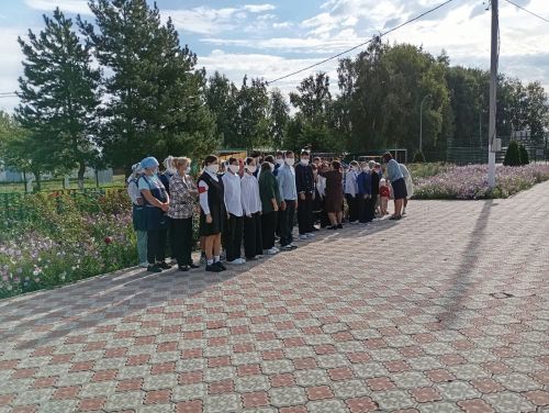 В Бакрчинской школе Тетюшского района провели учебную эвакуацию по пожарной безопасности