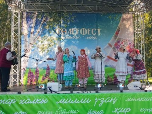Фольклорный коллектив «Мирас» из Тетюшского района ярко выступил на этнофестивале «Солге‑фест»