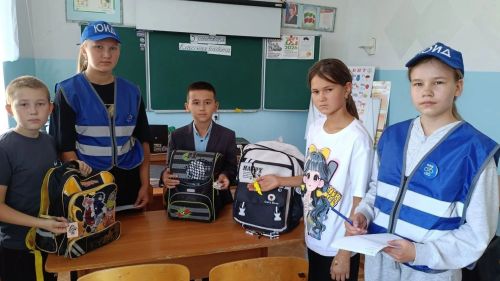 Акция «Засветись!» прошла в Байрашевской школе Тетюшского района Татарстана