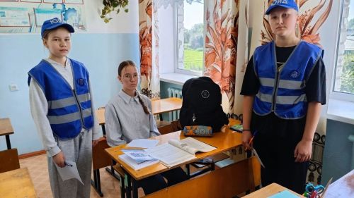Акция «Засветись!» прошла в Байрашевской школе Тетюшского района Татарстана