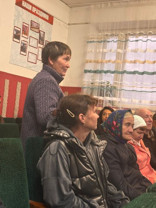В Бессоновском сельском поселении Тетюшского района РТ прошёл сход граждан