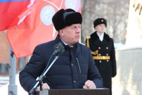 В Тетюшах прошел митинг, посвященный Дню полного освобождения Ленинграда от фашистской блокады.