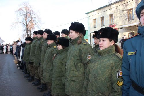 В Тетюшах прошел митинг, посвященный Дню полного освобождения Ленинграда от фашистской блокады.
