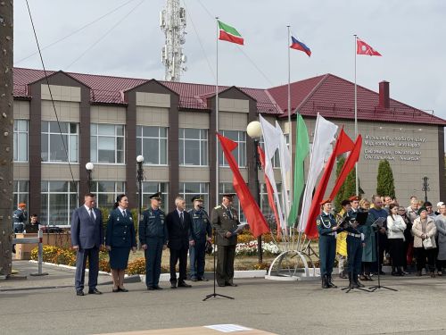 Курсанты приняли присягу