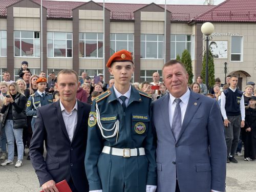 Курсанты приняли присягу