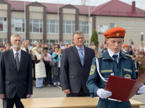 Курсанты приняли присягу