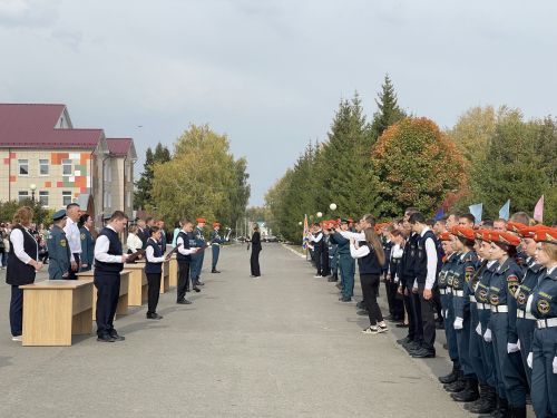 Курсанты приняли присягу