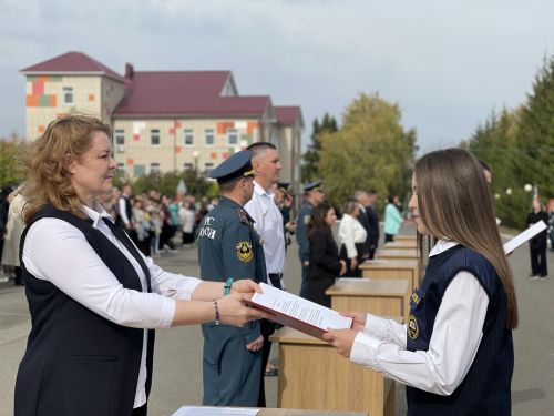 Курсанты приняли присягу