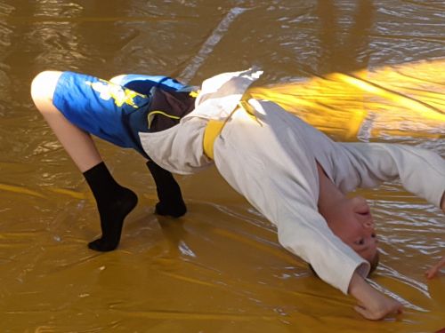 В Тетюшах проходят соревнования по самбо