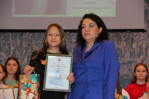 В Тетюшах состоялась елка для одаренных детей