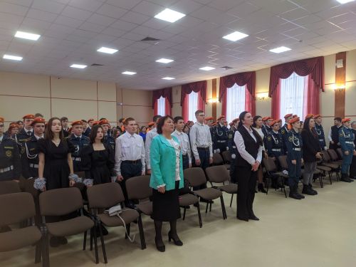Тетюшском колледже состоялся концерт ко Дню спасателей РФ