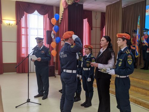 Тетюшском колледже состоялся концерт ко Дню спасателей РФ