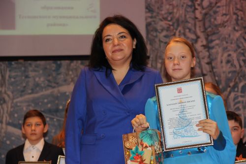 В Тетюшах состоялась елка для одаренных детей