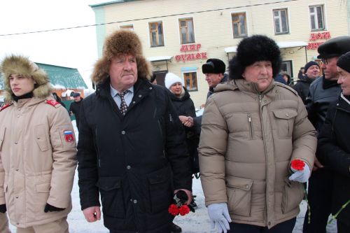 В Тетюшах состоялся торжественный митинг  «Афганистан! Живых и павших помним...»