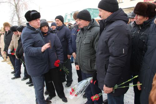 В Тетюшах состоялся торжественный митинг  «Афганистан! Живых и павших помним...»