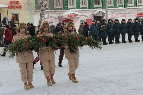 В Тетюшах состоялся торжественный митинг  «Афганистан! Живых и павших помним...»