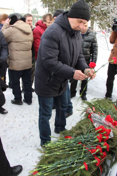В Тетюшах состоялся торжественный митинг  «Афганистан! Живых и павших помним...»