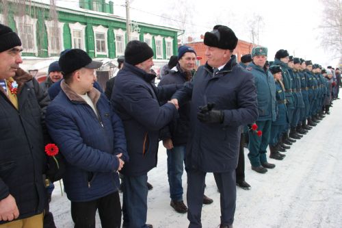В Тетюшах состоялся торжественный митинг  «Афганистан! Живых и павших помним...»
