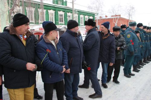 В Тетюшах состоялся торжественный митинг  «Афганистан! Живых и павших помним...»