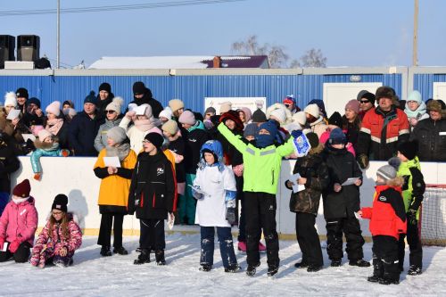 Спортивный фестиваль «Люблю папу, маму и хоккей»