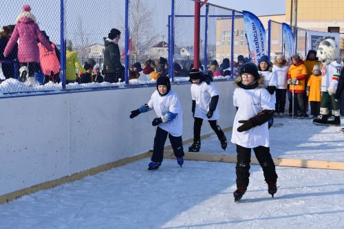 Спортивный фестиваль «Люблю папу, маму и хоккей»