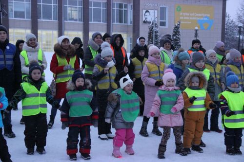 Мероприятие «Стань заметней – засветись!» в Тетюшах