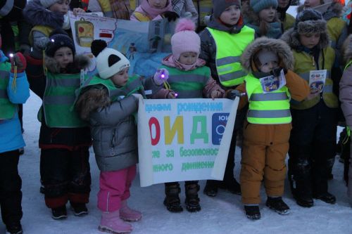 Мероприятие «Стань заметней – засветись!» в Тетюшах
