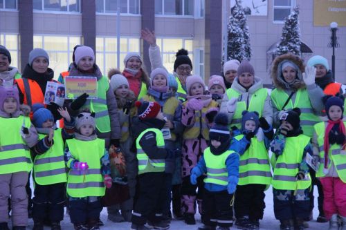 Мероприятие «Стань заметней – засветись!» в Тетюшах