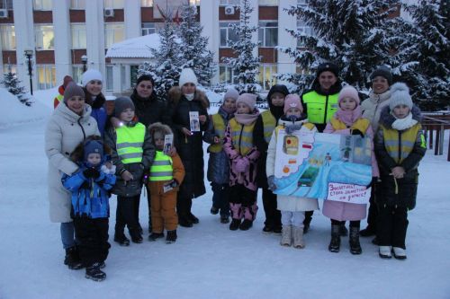 Мероприятие «Стань заметней – засветись!» в Тетюшах