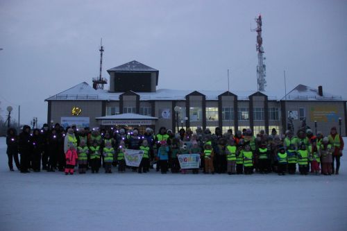Мероприятие «Стань заметней – засветись!» в Тетюшах