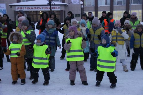 Мероприятие «Стань заметней – засветись!» в Тетюшах