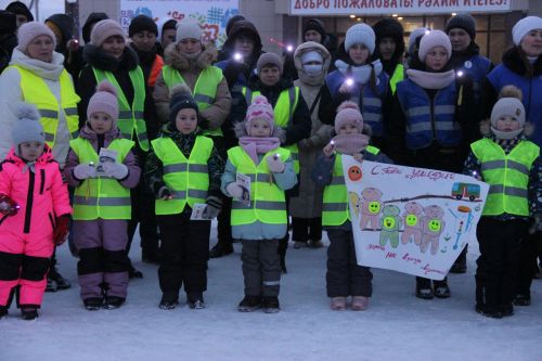 Мероприятие «Стань заметней – засветись!» в Тетюшах