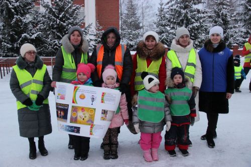 Мероприятие «Стань заметней – засветись!» в Тетюшах