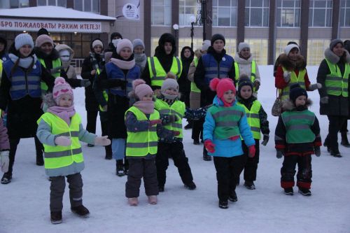 Мероприятие «Стань заметней – засветись!» в Тетюшах