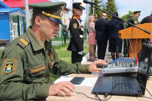 В Тетюшах состоялся первый Республиканский смотр-конкурс Знаменных групп и Почетных караулов