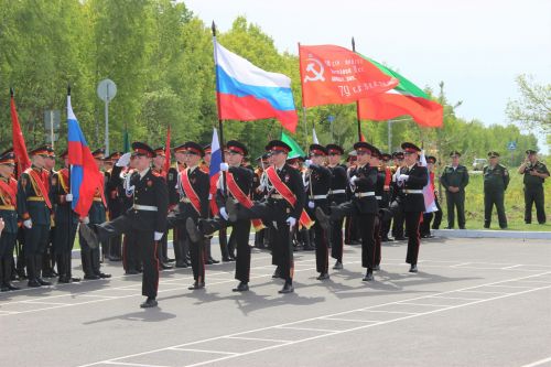 В Тетюшах состоялся первый Республиканский смотр-конкурс Знаменных групп и Почетных караулов