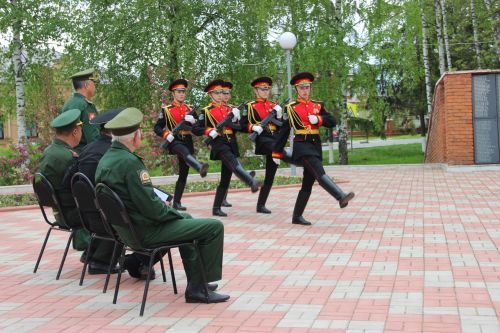 В Тетюшах состоялся первый Республиканский смотр-конкурс Знаменных групп и Почетных караулов