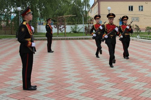 В Тетюшах состоялся первый Республиканский смотр-конкурс Знаменных групп и Почетных караулов