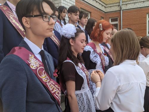 В Тетюшской татарской средней школе прозвенел последний звонок