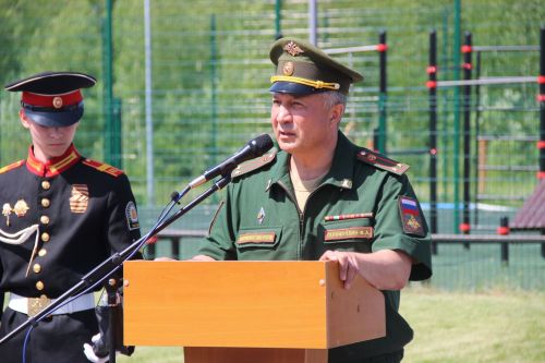 Последний звонок в Тетюшской кадетской школе-интернате