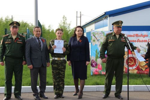 В Тетюшах прошла военно-спортивная игра "Зарница"