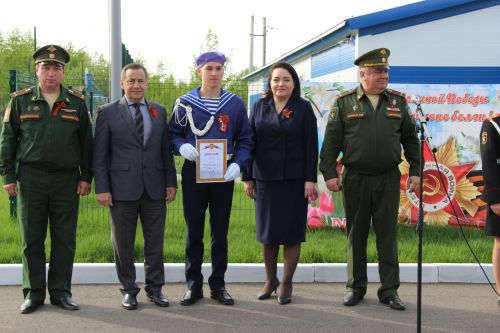 В Тетюшах прошла военно-спортивная игра "Зарница"