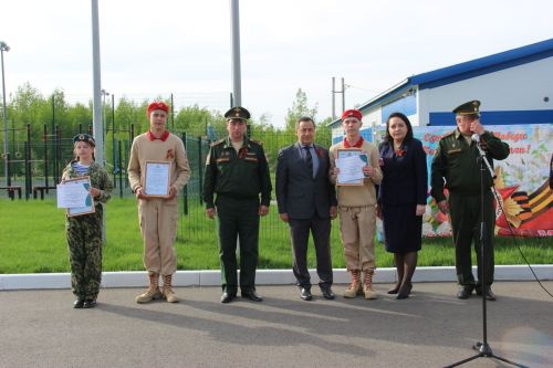 В Тетюшах прошла военно-спортивная игра "Зарница"
