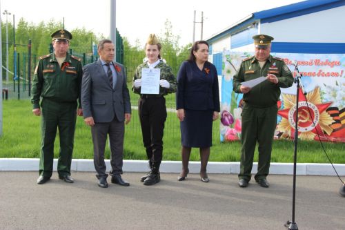 В Тетюшах прошла военно-спортивная игра "Зарница"