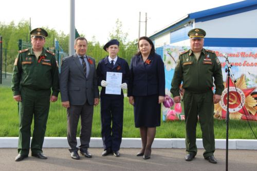 В Тетюшах прошла военно-спортивная игра "Зарница"